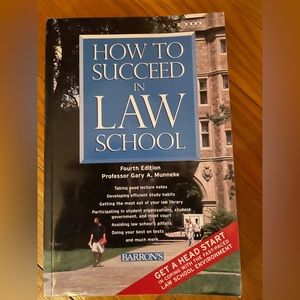 How to Succeed in Law School Book